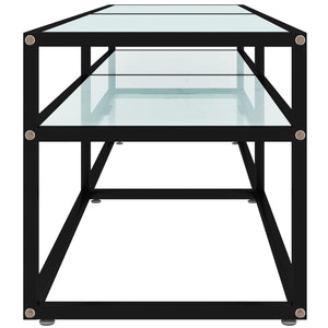 TV-Schrank Weiß Marmor Optik 160 cm