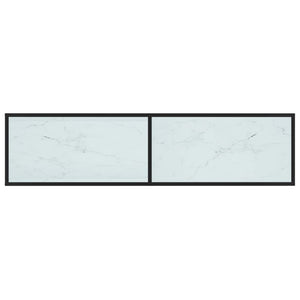 TV-Schrank Weiß Marmor Optik 160 cm