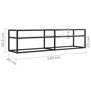 TV-Schrank Weiß Marmor Optik 160 cm