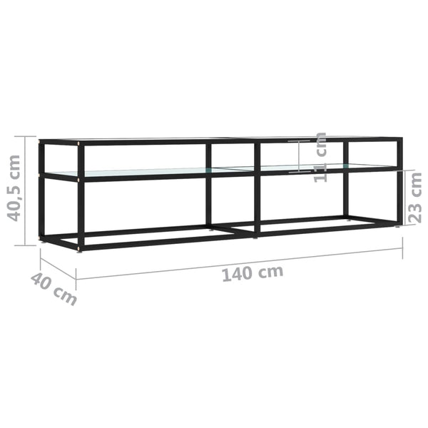 TV-Schrank Weiß Marmor Optik 160 cm