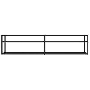 TV-Schrank Transparent Hartglas 180 cm