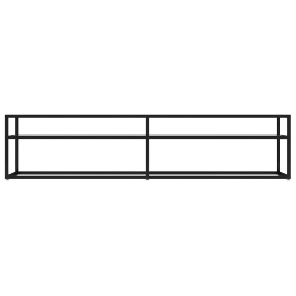 TV-Schrank Transparent Hartglas 180 cm