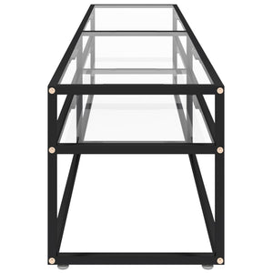 TV-Schrank Transparent Hartglas 180 cm