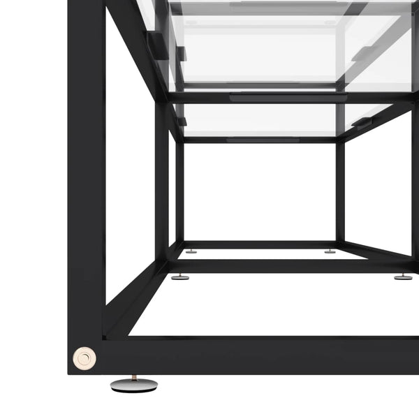 TV-Schrank Transparent Hartglas 180 cm