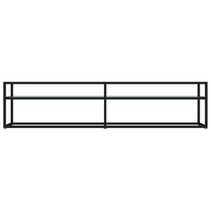 TV-Schrank Weiß Marmor Optik, 180 cm