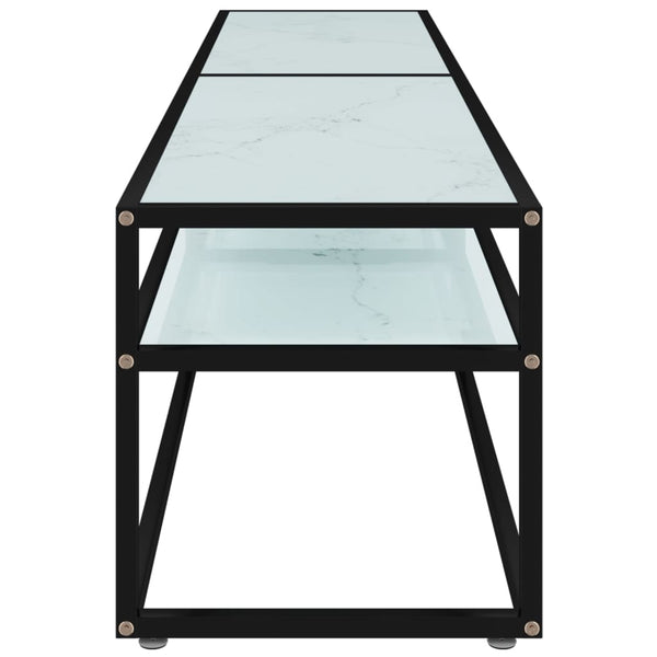 TV-Schrank Weiß Marmor Optik, 180 cm