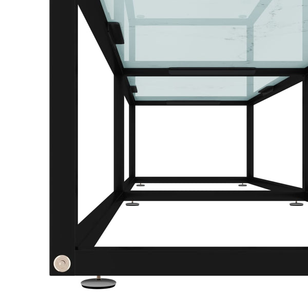 TV-Schrank Weiß Marmor Optik, 180 cm
