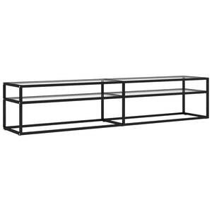 TV-Schrank Transparent Hartglas 200 cm
