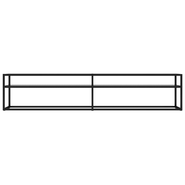 TV-Schrank Transparent Hartglas 200 cm