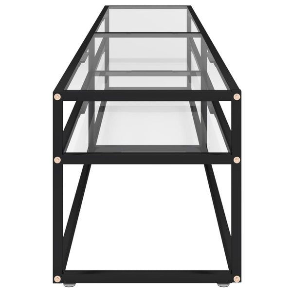 TV-Schrank Transparent Hartglas 200 cm
