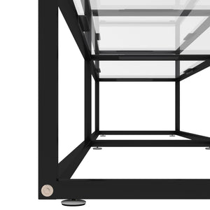 TV-Schrank Transparent Hartglas 200 cm