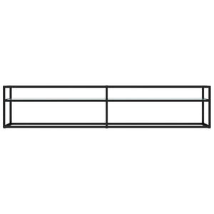 TV-Schrank Weiß Marmor-Optik, 200 cm