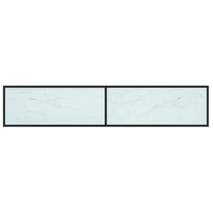 TV-Schrank Weiß Marmor-Optik, 200 cm