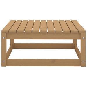 7-tlg. Garten-Lounge-Set Honigbraun Massivholz Kiefer