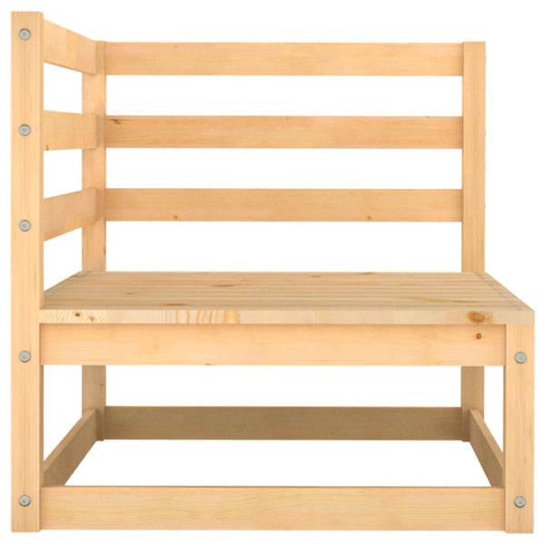 6-tlg. Garten-Lounge-Set Massivholz Kiefer