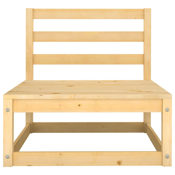 6-tlg. Garten-Lounge-Set Massivholz Kiefer