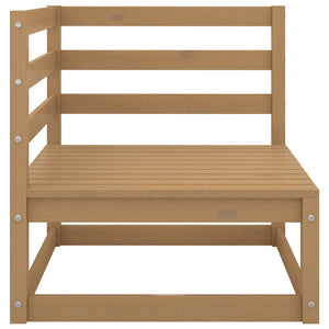 9-tlg. Garten-Lounge-Set Massivholz Kiefer
