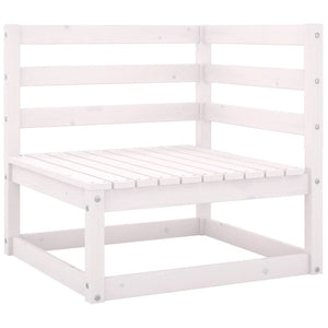 11-tlg. Garten-Lounge-Set Massivholz Kiefer