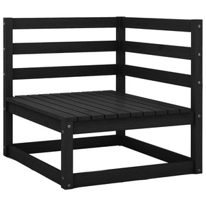 9-tlg. Garten-Lounge-Set Massivholz Kiefer