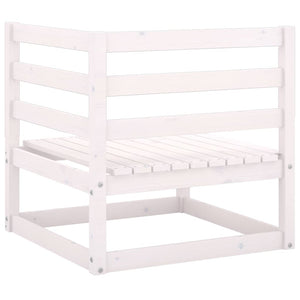 5-tlg. Garten-Lounge-Set mit Kissen Kiefer Massivholz