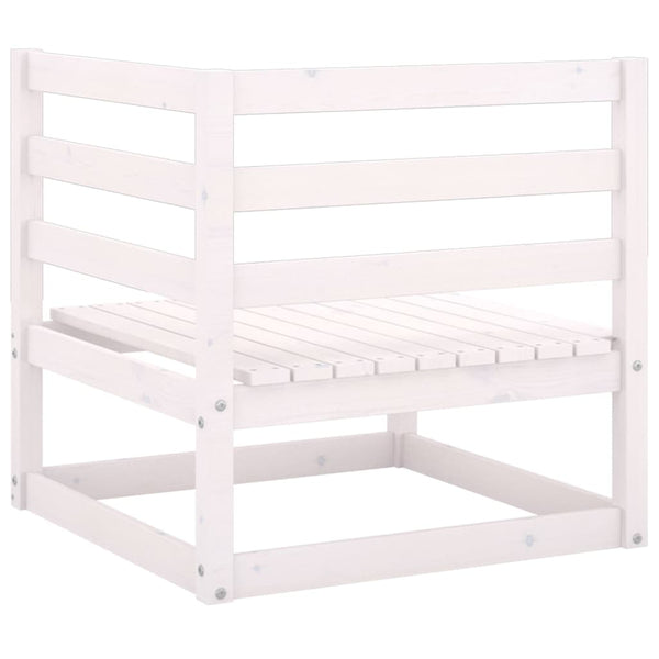 5-tlg. Garten-Lounge-Set mit Kissen Kiefer Massivholz