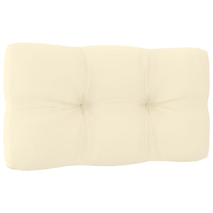 vidaXL Salon de jardin 6 pcs avec coussins Bois de pin massif
