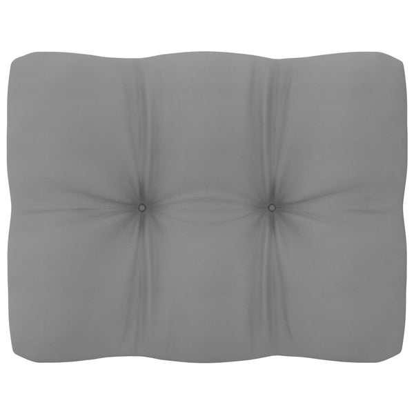 7-tlg. Garten-Lounge-Set mit Kissen Kiefer Massivholz