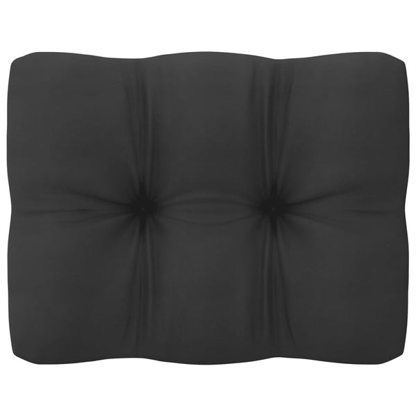 4-tlg. Garten-Lounge-Set mit Kissen Kiefer Massivholz