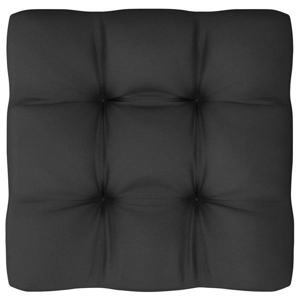 vidaXL Salon de jardin 7 pcs avec coussins en pin massif