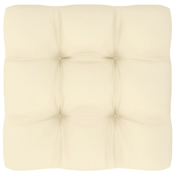 10-tlg. Garten-Lounge-Set mit Kissen Honigbraun Massivholz
