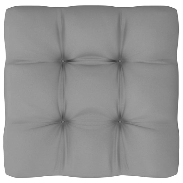 12-tlg. Garten-Lounge-Set mit Kissen Kiefer Massivholz