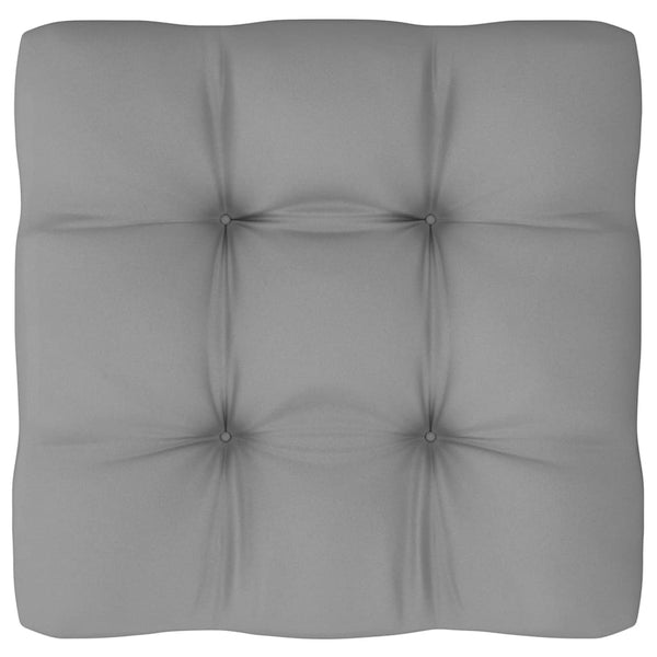 6-tlg. Garten-Lounge-Set mit Kissen Massivholz Kiefer