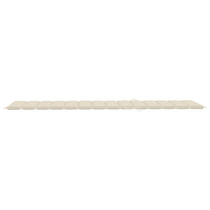 Sonnenliegen 2 Stk. mit Auflagen Massivholz Akazie