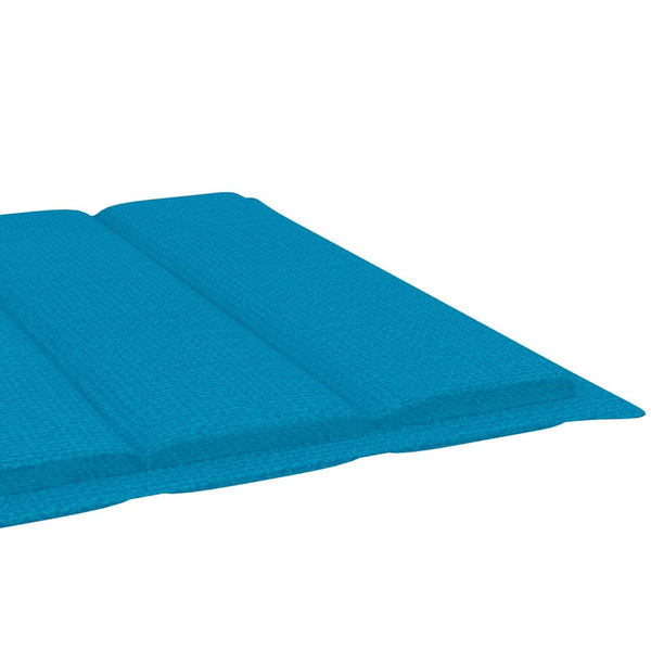 Sonnenliegen 2 Stk. mit Auflagen Massivholz Akazie
