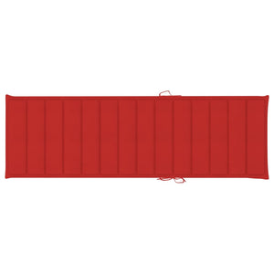 Sonnenliegen 2 Stk. mit Tisch und Auflagen Massivholz Akazie