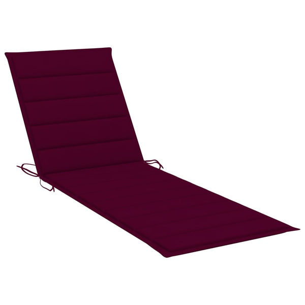 Sonnenliegen 2 Stk. mit Tisch und Auflagen Massivholz Akazie