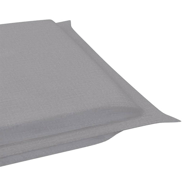 Sonnenliegen 2 Stk. mit Auflagen Massivholz Akazie