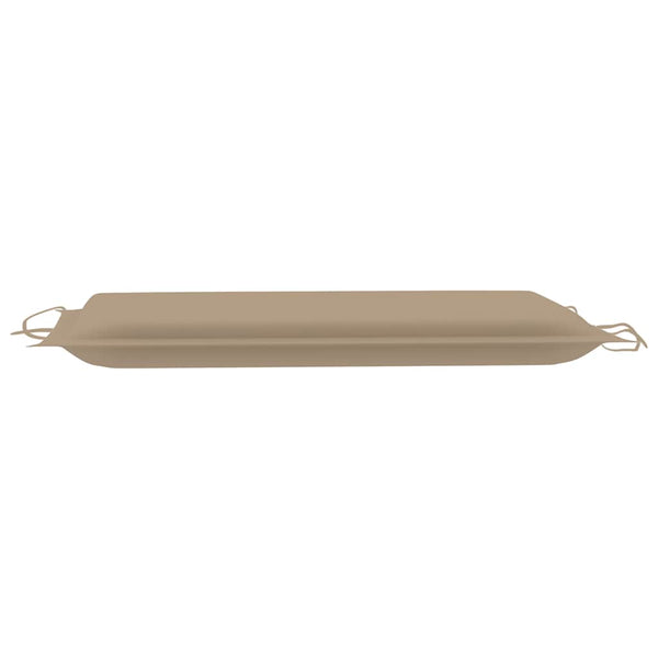 Sonnenliegen 2 Stk. mit Auflagen Massivholz Akazie