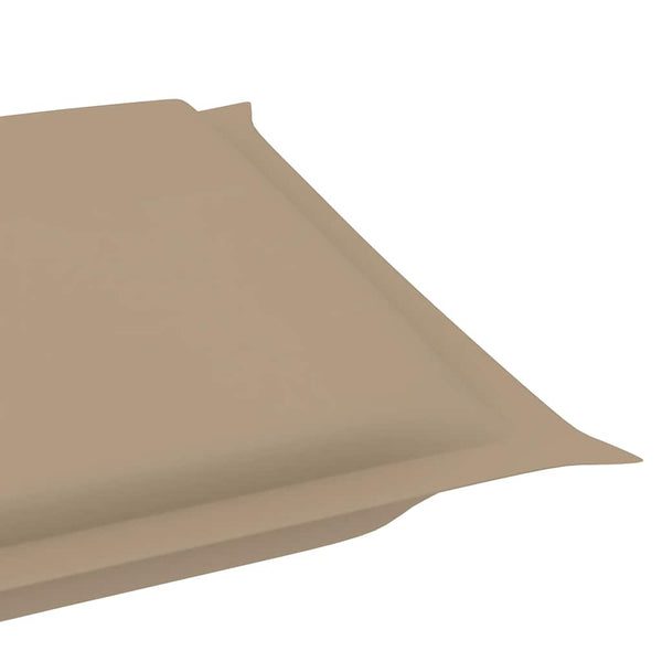 Sonnenliegen 2 Stk. mit Auflagen Massivholz Akazie