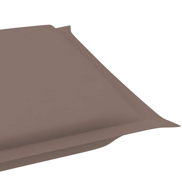 Sonnenliegen 2 Stk. mit Auflagen Massivholz Akazie