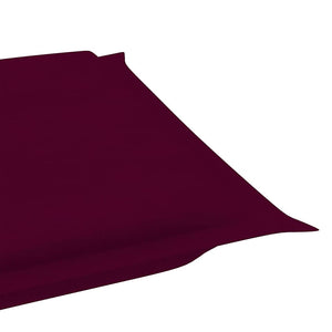 Sonnenliegen 2 Stk. mit Auflagen Massivholz Akazie