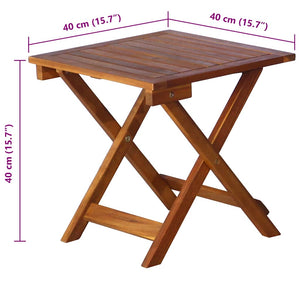 vidaXL Chaises longues 2 pcs avec table et coussins Bois d'acacia massif
