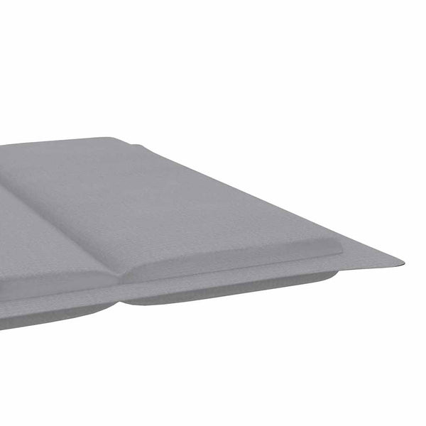 vidaXL Chaises longues 2 pcs avec table et coussins Bois d'acacia massif