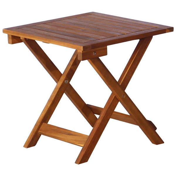 vidaXL Chaises longues 2 pcs avec table et coussins Bois d'acacia massif