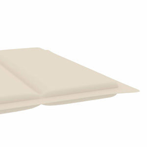 Sonnenliegen 2 Stk. mit Tisch und Auflagen Massivholz Akazie