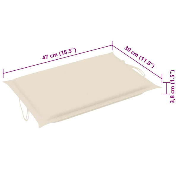 Sonnenliegen 2 Stk. mit Tisch und Auflagen Massivholz Akazie