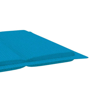 Sonnenliegen 2 Stk. mit Tisch und Auflagen Massivholz Akazie