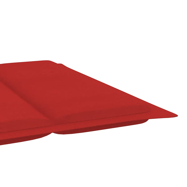 Sonnenliegen 2 Stk. mit Tisch und Auflagen Massivholz Akazie