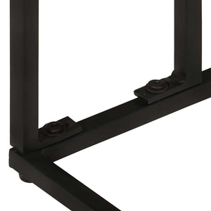 Akazie Beistelltisch Massivholz 35x45x65 cm