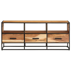 TV-Schrank Akazie Massivholz 110 cm